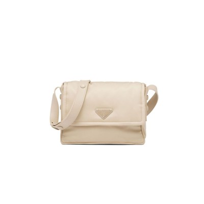 PRADA SMALL PADDED RE-NYLON SHOULDER BAG 1BD255 (30*21.5*12cm)  PRADA SMALL PADDED RE-NYLON SHOULDER BAG 1BD255 (30*21.5*12cm)